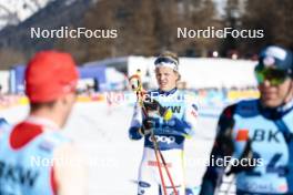 28.01.2024, Goms, Switzerland (SUI): Gustaf Berglund (SWE) - FIS world cup cross-country, mass, Goms (SUI). www.nordicfocus.com. © Modica/NordicFocus. Every downloaded picture is fee-liable.