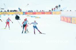 28.01.2024, Goms, Switzerland (SUI): Liliane Gagnon (CAN), Rosie Brennan (USA), (l-r)  - FIS world cup cross-country, mass, Goms (SUI). www.nordicfocus.com. © Modica/NordicFocus. Every downloaded picture is fee-liable.