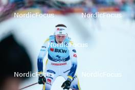28.01.2024, Goms, Switzerland (SUI): Ebba Andersson (SWE) - FIS world cup cross-country, mass, Goms (SUI). www.nordicfocus.com. © Modica/NordicFocus. Every downloaded picture is fee-liable.