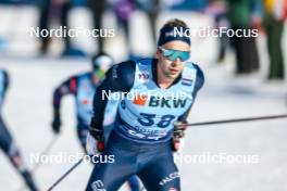 28.01.2024, Goms, Switzerland (SUI): Paolo Ventura (ITA) - FIS world cup cross-country, mass, Goms (SUI). www.nordicfocus.com. © Modica/NordicFocus. Every downloaded picture is fee-liable.