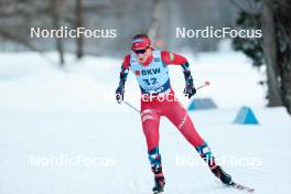 28.01.2024, Goms, Switzerland (SUI): Mathilde Myhrvold (NOR) - FIS world cup cross-country, mass, Goms (SUI). www.nordicfocus.com. © Modica/NordicFocus. Every downloaded picture is fee-liable.