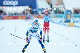 28.01.2024, Goms, Switzerland (SUI): Frida Karlsson (SWE) - FIS world cup cross-country, mass, Goms (SUI). www.nordicfocus.com. © Modica/NordicFocus. Every downloaded picture is fee-liable.