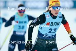 28.01.2024, Goms, Switzerland (SUI): Lisa Lohmann (GER) - FIS world cup cross-country, mass, Goms (SUI). www.nordicfocus.com. © Modica/NordicFocus. Every downloaded picture is fee-liable.