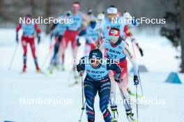 28.01.2024, Goms, Switzerland (SUI): Juliette Ducordeau (FRA) - FIS world cup cross-country, mass, Goms (SUI). www.nordicfocus.com. © Modica/NordicFocus. Every downloaded picture is fee-liable.