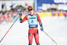 28.01.2024, Goms, Switzerland (SUI): Simen Hegstad Krueger (NOR) - FIS world cup cross-country, mass, Goms (SUI). www.nordicfocus.com. © Modica/NordicFocus. Every downloaded picture is fee-liable.