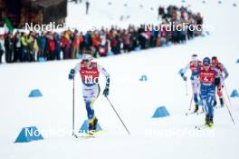 26.01.2024, Goms, Switzerland (SUI): Johan Haeggstroem (SWE) - FIS world cup cross-country, mixed relay, Goms (SUI). www.nordicfocus.com. © Modica/NordicFocus. Every downloaded picture is fee-liable.