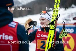 26.01.2024, Goms, Switzerland (SUI): Jens Burman (SWE) - FIS world cup cross-country, mixed relay, Goms (SUI). www.nordicfocus.com. © Modica/NordicFocus. Every downloaded picture is fee-liable.