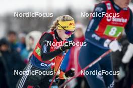 26.01.2024, Goms, Switzerland (SUI): Lisa Lohmann (GER) - FIS world cup cross-country, mixed relay, Goms (SUI). www.nordicfocus.com. © Modica/NordicFocus. Every downloaded picture is fee-liable.