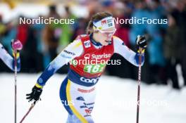 26.01.2024, Goms, Switzerland (SUI): Ebba Andersson (SWE) - FIS world cup cross-country, mixed relay, Goms (SUI). www.nordicfocus.com. © Modica/NordicFocus. Every downloaded picture is fee-liable.