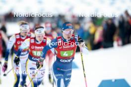 26.01.2024, Goms, Switzerland (SUI): Kerttu Niskanen (FIN) - FIS world cup cross-country, mixed relay, Goms (SUI). www.nordicfocus.com. © Modica/NordicFocus. Every downloaded picture is fee-liable.