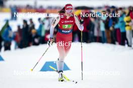 26.01.2024, Goms, Switzerland (SUI): Anja Weber (SUI) - FIS world cup cross-country, mixed relay, Goms (SUI). www.nordicfocus.com. © Modica/NordicFocus. Every downloaded picture is fee-liable.