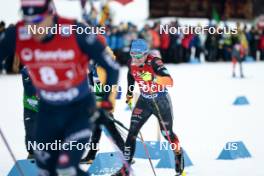 26.01.2024, Goms, Switzerland (SUI): Lucas Boegl (GER) - FIS world cup cross-country, mixed relay, Goms (SUI). www.nordicfocus.com. © Modica/NordicFocus. Every downloaded picture is fee-liable.