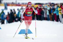 26.01.2024, Goms, Switzerland (SUI): Anja Weber (SUI) - FIS world cup cross-country, mixed relay, Goms (SUI). www.nordicfocus.com. © Modica/NordicFocus. Every downloaded picture is fee-liable.