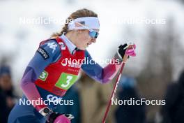 26.01.2024, Goms, Switzerland (SUI): Erin Bianco (USA) - FIS world cup cross-country, mixed relay, Goms (SUI). www.nordicfocus.com. © Modica/NordicFocus. Every downloaded picture is fee-liable.
