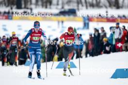 26.01.2024, Goms, Switzerland (SUI): Sonjaa Schmidt (CAN) - FIS world cup cross-country, mixed relay, Goms (SUI). www.nordicfocus.com. © Modica/NordicFocus. Every downloaded picture is fee-liable.