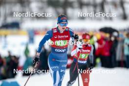 26.01.2024, Goms, Switzerland (SUI): Johanna Matintalo (FIN) - FIS world cup cross-country, mixed relay, Goms (SUI). www.nordicfocus.com. © Modica/NordicFocus. Every downloaded picture is fee-liable.