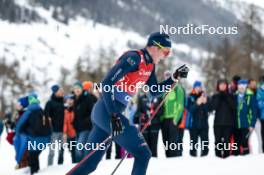 26.01.2024, Goms, Switzerland (SUI): Johan Haeggstroem (SWE) - FIS world cup cross-country, mixed relay, Goms (SUI). www.nordicfocus.com. © Modica/NordicFocus. Every downloaded picture is fee-liable.