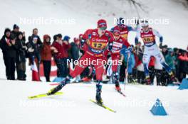 26.01.2024, Goms, Switzerland (SUI): Jan Thomas Jenssen (NOR) - FIS world cup cross-country, mixed relay, Goms (SUI). www.nordicfocus.com. © Modica/NordicFocus. Every downloaded picture is fee-liable.
