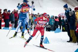 26.01.2024, Goms, Switzerland (SUI): Simen Hegstad Krueger (NOR) - FIS world cup cross-country, mixed relay, Goms (SUI). www.nordicfocus.com. © Modica/NordicFocus. Every downloaded picture is fee-liable.