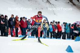 26.01.2024, Goms, Switzerland (SUI): Sasha Masson (CAN) - FIS world cup cross-country, mixed relay, Goms (SUI). www.nordicfocus.com. © Modica/NordicFocus. Every downloaded picture is fee-liable.