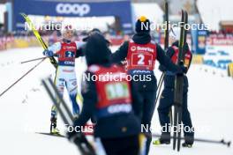26.01.2024, Goms, Switzerland (SUI): Linn Svahn (SWE) - FIS world cup cross-country, mixed relay, Goms (SUI). www.nordicfocus.com. © Modica/NordicFocus. Every downloaded picture is fee-liable.