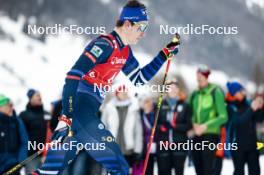 26.01.2024, Goms, Switzerland (SUI): Theo Schely (FRA) - FIS world cup cross-country, mixed relay, Goms (SUI). www.nordicfocus.com. © Modica/NordicFocus. Every downloaded picture is fee-liable.
