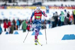 26.01.2024, Goms, Switzerland (SUI): Erin Bianco (USA) - FIS world cup cross-country, mixed relay, Goms (SUI). www.nordicfocus.com. © Modica/NordicFocus. Every downloaded picture is fee-liable.