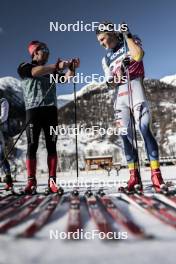 25.01.2024, Goms, Switzerland (SUI): Edvin Anger (SWE) - FIS world cup cross-country, training, Goms (SUI). www.nordicfocus.com. © Modica/NordicFocus. Every downloaded picture is fee-liable.