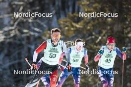 09.02.2024, Canmore, Canada (CAN): Leo Grandbois (CAN) - FIS world cup cross-country, 15km mass, Canmore (CAN). www.nordicfocus.com. © Modica/NordicFocus. Every downloaded picture is fee-liable.