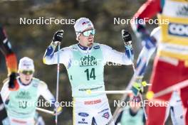 09.02.2024, Canmore, Canada (CAN): Calle Halfvarsson (SWE) - FIS world cup cross-country, 15km mass, Canmore (CAN). www.nordicfocus.com. © Modica/NordicFocus. Every downloaded picture is fee-liable.