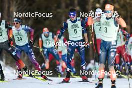 09.02.2024, Canmore, Canada (CAN): Hugo Lapalus (FRA) - FIS world cup cross-country, 15km mass, Canmore (CAN). www.nordicfocus.com. © Modica/NordicFocus. Every downloaded picture is fee-liable.