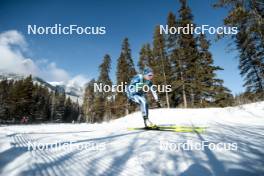 09.02.2024, Canmore, Canada (CAN): Anne Kyllonen (FIN) - FIS world cup cross-country, 15km mass, Canmore (CAN). www.nordicfocus.com. © Modica/NordicFocus. Every downloaded picture is fee-liable.