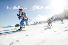 09.02.2024, Canmore, Canada (CAN): Remi Lindholm (FIN), Edvin Anger (SWE), (l-r)  - FIS world cup cross-country, 15km mass, Canmore (CAN). www.nordicfocus.com. © Modica/NordicFocus. Every downloaded picture is fee-liable.