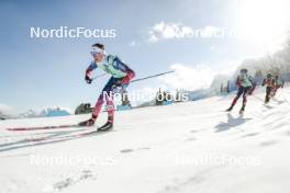 09.02.2024, Canmore, Canada (CAN): Reid Goble (USA), Michael Earnhart (USA), (l-r)  - FIS world cup cross-country, 15km mass, Canmore (CAN). www.nordicfocus.com. © Modica/NordicFocus. Every downloaded picture is fee-liable.