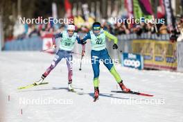 09.02.2024, Canmore, Canada (CAN): Anja Mandeljc (SLO) - FIS world cup cross-country, 15km mass, Canmore (CAN). www.nordicfocus.com. © Modica/NordicFocus. Every downloaded picture is fee-liable.
