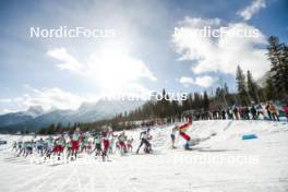 09.02.2024, Canmore, Canada (CAN): Mens race - FIS world cup cross-country, 15km mass, Canmore (CAN). www.nordicfocus.com. © Modica/NordicFocus. Every downloaded picture is fee-liable.