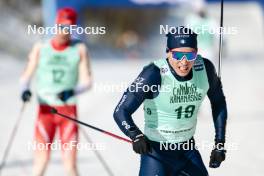 09.02.2024, Canmore, Canada (CAN): Elia Barp (ITA) - FIS world cup cross-country, 15km mass, Canmore (CAN). www.nordicfocus.com. © Modica/NordicFocus. Every downloaded picture is fee-liable.