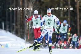 09.02.2024, Canmore, Canada (CAN): Jens Burman (SWE) - FIS world cup cross-country, 15km mass, Canmore (CAN). www.nordicfocus.com. © Modica/NordicFocus. Every downloaded picture is fee-liable.