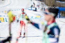 09.02.2024, Canmore, Canada (CAN): Cyril Faehndrich (SUI) - FIS world cup cross-country, 15km mass, Canmore (CAN). www.nordicfocus.com. © Modica/NordicFocus. Every downloaded picture is fee-liable.