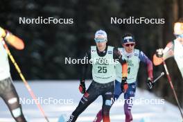 09.02.2024, Canmore, Canada (CAN): Florian Notz (GER) - FIS world cup cross-country, 15km mass, Canmore (CAN). www.nordicfocus.com. © Modica/NordicFocus. Every downloaded picture is fee-liable.