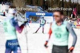 09.02.2024, Canmore, Canada (CAN): Michael Earnhart (USA) - FIS world cup cross-country, 15km mass, Canmore (CAN). www.nordicfocus.com. © Modica/NordicFocus. Every downloaded picture is fee-liable.
