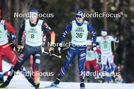 09.02.2024, Canmore, Canada (CAN): Jules Chappaz (FRA) - FIS world cup cross-country, 15km mass, Canmore (CAN). www.nordicfocus.com. © Modica/NordicFocus. Every downloaded picture is fee-liable.