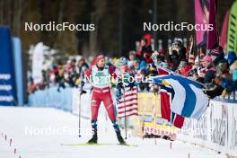 10.02.2024, Canmore, Canada (CAN): Kristine Stavaas Skistad (NOR) - FIS world cup cross-country, individual sprint, Canmore (CAN). www.nordicfocus.com. © Modica/NordicFocus. Every downloaded picture is fee-liable.