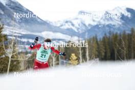 10.02.2024, Canmore, Canada (CAN): Tiril Udnes Weng (NOR) - FIS world cup cross-country, individual sprint, Canmore (CAN). www.nordicfocus.com. © Modica/NordicFocus. Every downloaded picture is fee-liable.