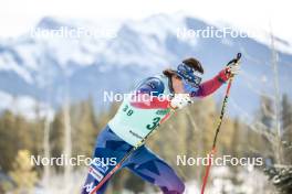 10.02.2024, Canmore, Canada (CAN): Luke Jager (USA) - FIS world cup cross-country, individual sprint, Canmore (CAN). www.nordicfocus.com. © Modica/NordicFocus. Every downloaded picture is fee-liable.