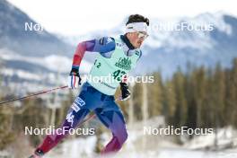 10.02.2024, Canmore, Canada (CAN): Will Koch (USA) - FIS world cup cross-country, individual sprint, Canmore (CAN). www.nordicfocus.com. © Modica/NordicFocus. Every downloaded picture is fee-liable.
