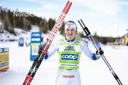 10.02.2024, Canmore, Canada (CAN): Edvin Anger (SWE) - FIS world cup cross-country, individual sprint, Canmore (CAN). www.nordicfocus.com. © Modica/NordicFocus. Every downloaded picture is fee-liable.