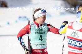 10.02.2024, Canmore, Canada (CAN): Tiril Udnes Weng (NOR) - FIS world cup cross-country, individual sprint, Canmore (CAN). www.nordicfocus.com. © Modica/NordicFocus. Every downloaded picture is fee-liable.