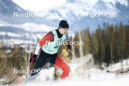 10.02.2024, Canmore, Canada (CAN): Julien Locke (CAN) - FIS world cup cross-country, individual sprint, Canmore (CAN). www.nordicfocus.com. © Modica/NordicFocus. Every downloaded picture is fee-liable.