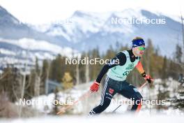 10.02.2024, Canmore, Canada (CAN): Florian Knopf (GER) - FIS world cup cross-country, individual sprint, Canmore (CAN). www.nordicfocus.com. © Modica/NordicFocus. Every downloaded picture is fee-liable.